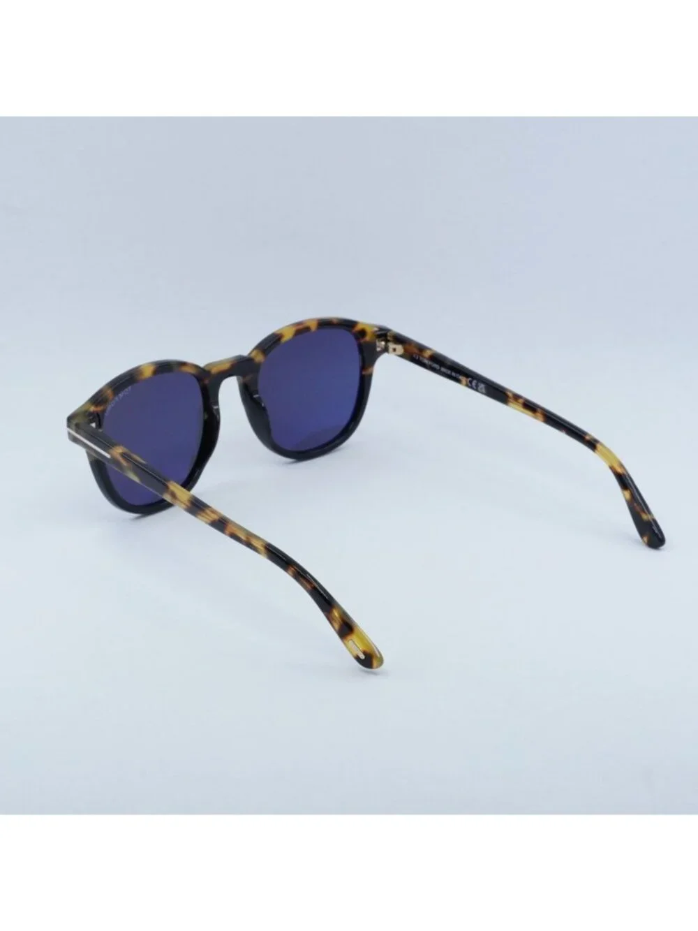 Tom Ford Jameson FT0752 56A Sunglasses - Havana Frame, Smoke Lenses